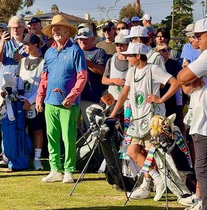 Bill Murray Playing Golf 