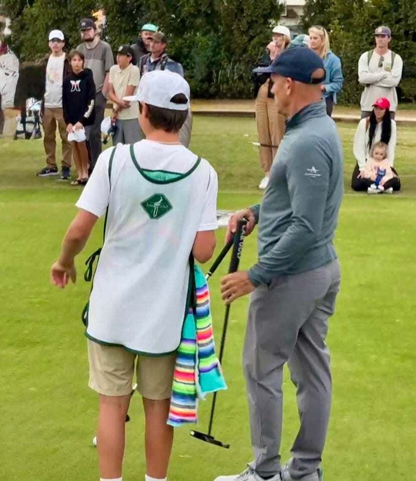 Kelly Slater Playing Golf