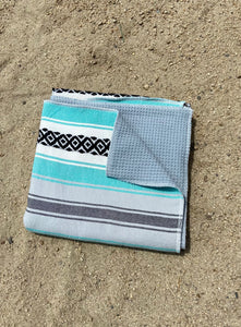 Baja surf golf towel (baja green)